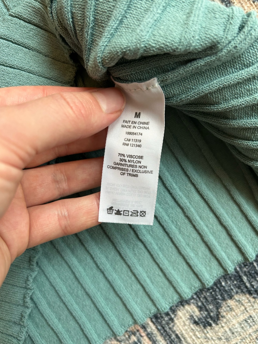 Dynamite Ribbed Knit Sleeveless Top - Picture 5 of 5